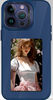 NFC DIY Picture Ink Phone Case for Iphone 16 15 14 13 Pro Max DIY Case Screen Phone Cover Cartoon Protection Funda Battery Free
